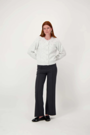 zusss broek met naad antracietgrijze