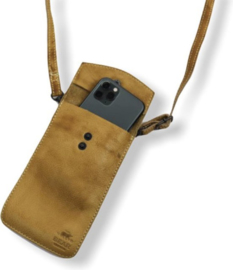 Bear Design telefoontasje 'Priya'  | oker geel