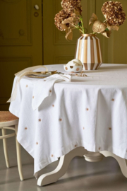 Pip Studio tafelkleed Borduursel Sterren Goud 180x300cm