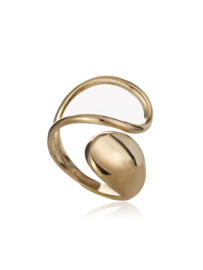 rose en camellia verstelbare ring