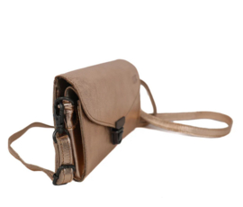 Bear Design Clutch/enveloptasje 'Pascalle' rosé