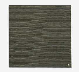 Jollein hydrofiele doek 115x115cm | stripe leaf green