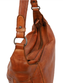 Bear Design Hand-/schoudertas 'Monique' cognac