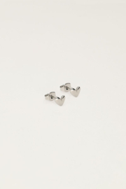 My Jewellery oorbellen | hartje studs zilver
