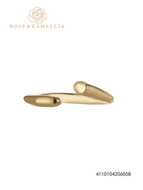rose en camellia verstelbare ring