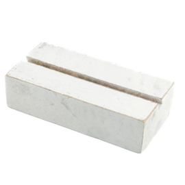 homebound houten houder voor tegeltje wit