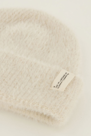 My Jewellery knitted hairy beanie