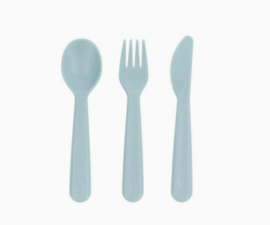 tutete servies set lichtblauw
