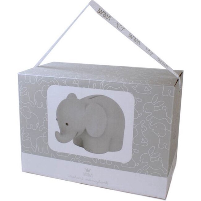 bambam spaarpot olifant grijs