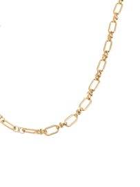 rose en camellia ketting grove schakel platte sluiting