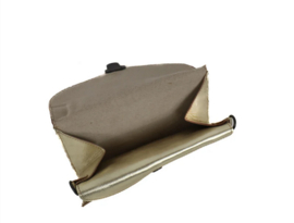 Bear Design Clutch/enveloptasje 'Pascalle' champagne