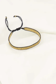 Zusss mooimakers miyuki armbandje goud