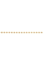 Zusss mooimakers ketting met bloemen roze rood goud