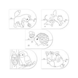 Little Dutch Verfboek Forest Friends