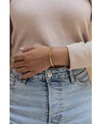 Go Dutch Label armband classic bangle s - 14K