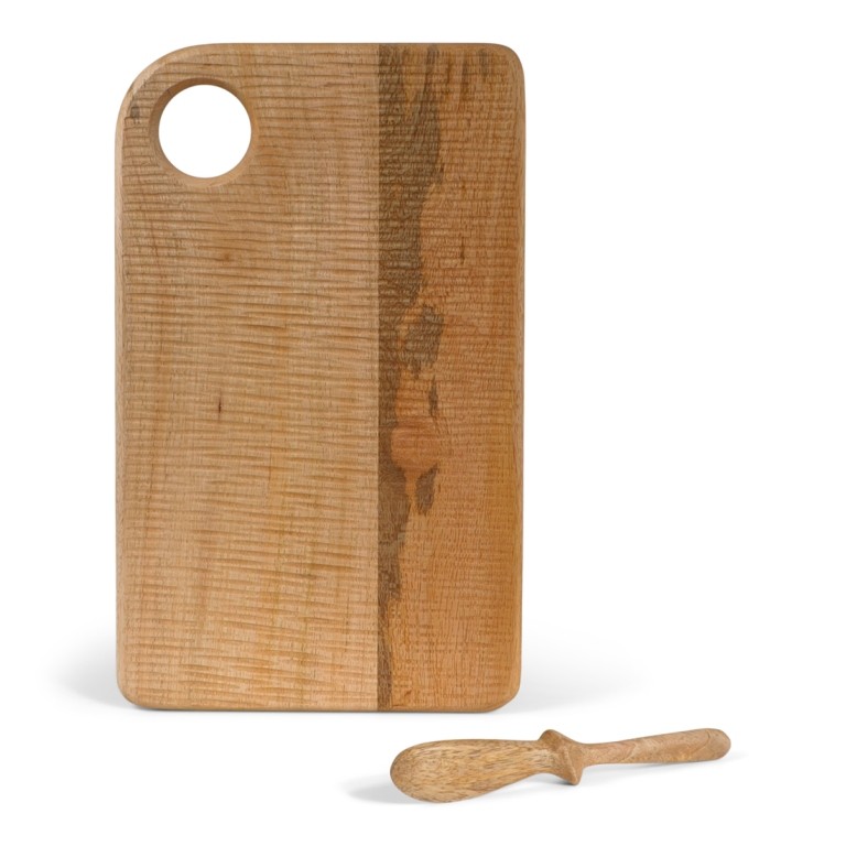 prospectt Jens Living Mango Boterbord Met Mes Naturel