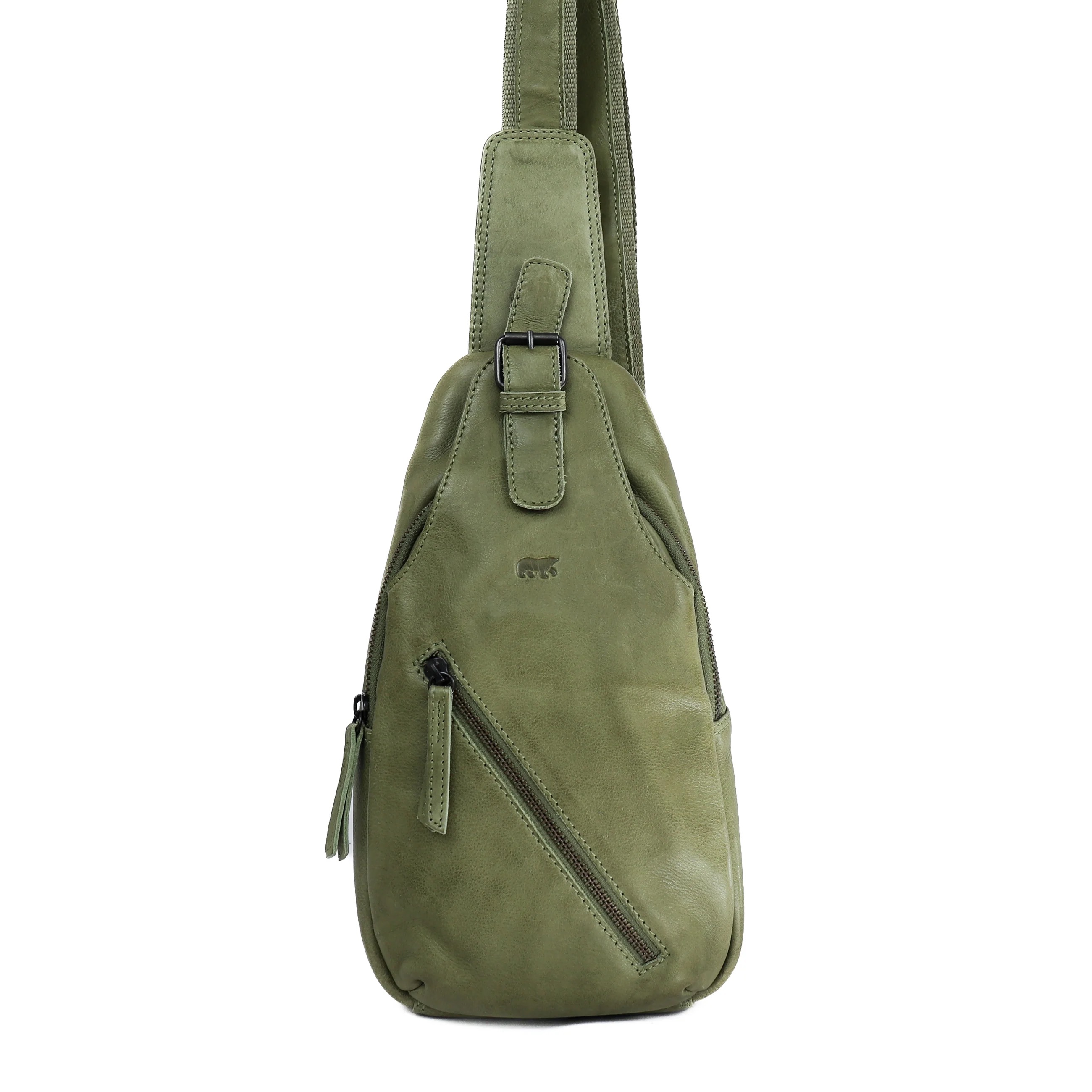 Bear Design crossbody rugzak "Daley" moss