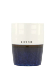 Zusss theemok leukerd blauw/wit