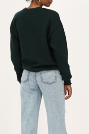 My Jewellery donkergroene sweater Haut marais