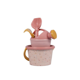 LIttle Dutch strandset | Pink flowers