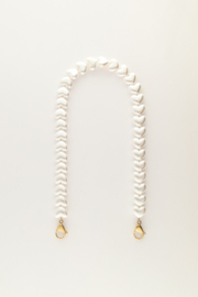 My Jewellery Telefoonkoord met hartjes imitatieparels