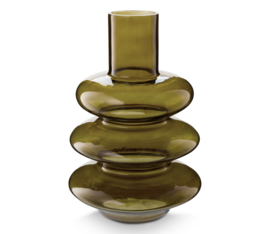 vtwonen vaas glas geometric