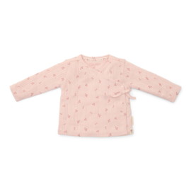 Little Dutch new born t-shirt overslag lange mouw fairy flowers