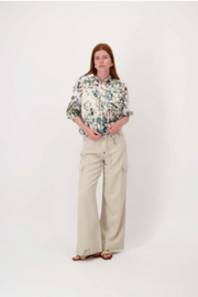 zusss blouse met gevlekte print