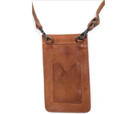 Bear Design telefoontasje 'Priya'  | cognac