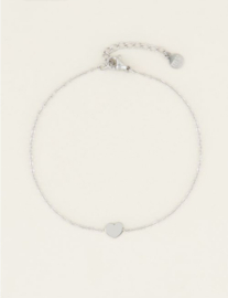 my jewellery armband | klein hartje zilver