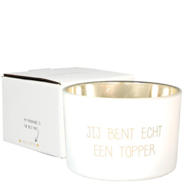 my flame Sojakaars - Jij bent echt een topper - Fresh Cotton