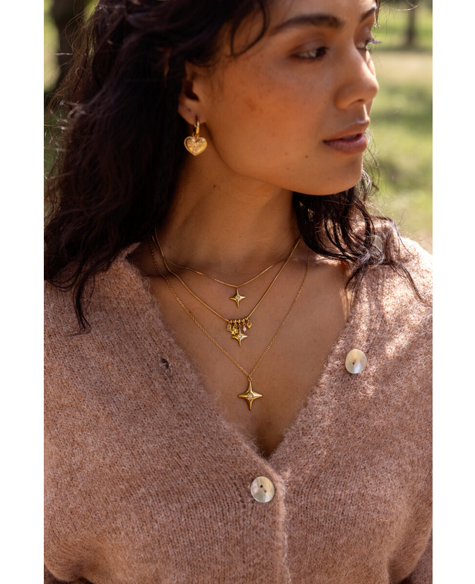 My Jewellery Mystic lange ketting met Poolster