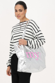 My Jewellery Zilverkleurige shopper