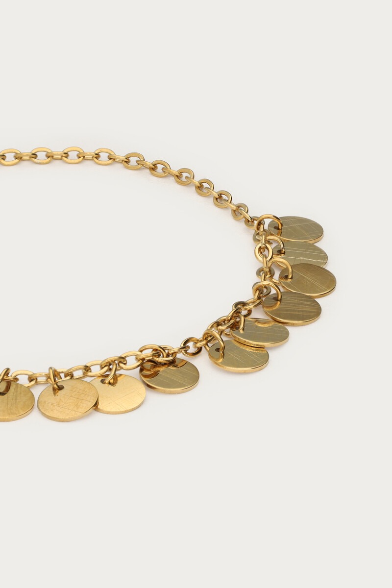 my jewellery Nomads armband met muntjes goud