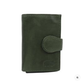 Bear design Card holder 'Evie' groen