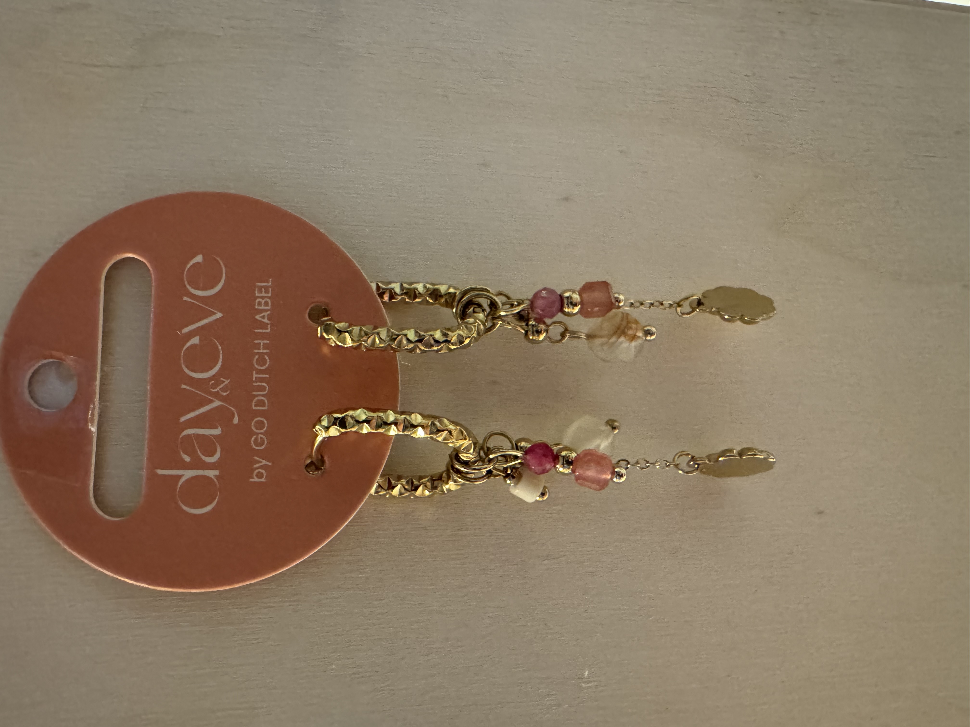 Go Dutch Label oorbellen summerhoop - 14k