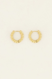 My Jewellery Oorring met gedraaid detail
