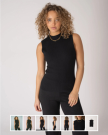 TILTIL Iva sleeveless knit black