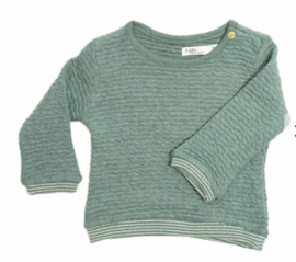 Snoozebaby riffle sweater Matt | jacquard green mt 50
