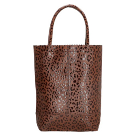 Zebratrends Shopper | camel luipaardprint