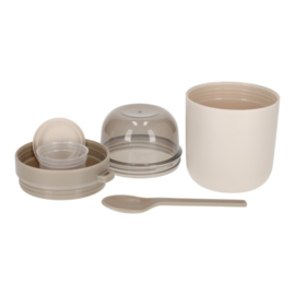 giftstories Jens Living Yoghurt Beker Noah Taupe