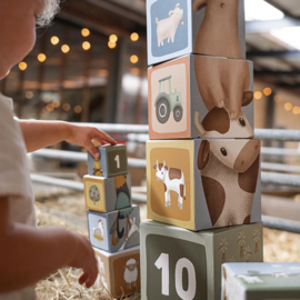 Little Dutch kartonnen stapeltoren | little farm