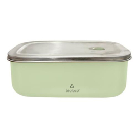 BioLoco rvs sky lunchbox | Light green