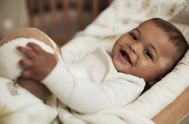 jollein stoffen speelbal | ivory/biscuit