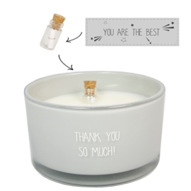 My Flame Flessenpost kaars Thank you so much! Amber's Secret