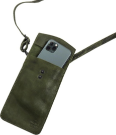 Bear Design telefoontasje 'Priya'  | groen