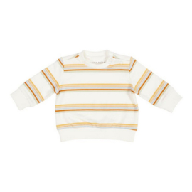 Little Dutch trui | dikke streep Vintage Sunny Stripes