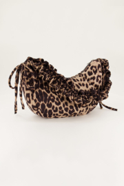 My Jewellery panterprint crossbody tas met ruffles