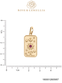 rose en camellia bedel the sun rechthoek