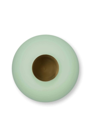 Pip Studio Metalen Vaas Mat Heldergroen 23cm